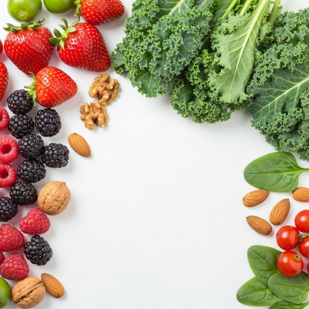 Vielfalt natürlicher Nahrungsmittel