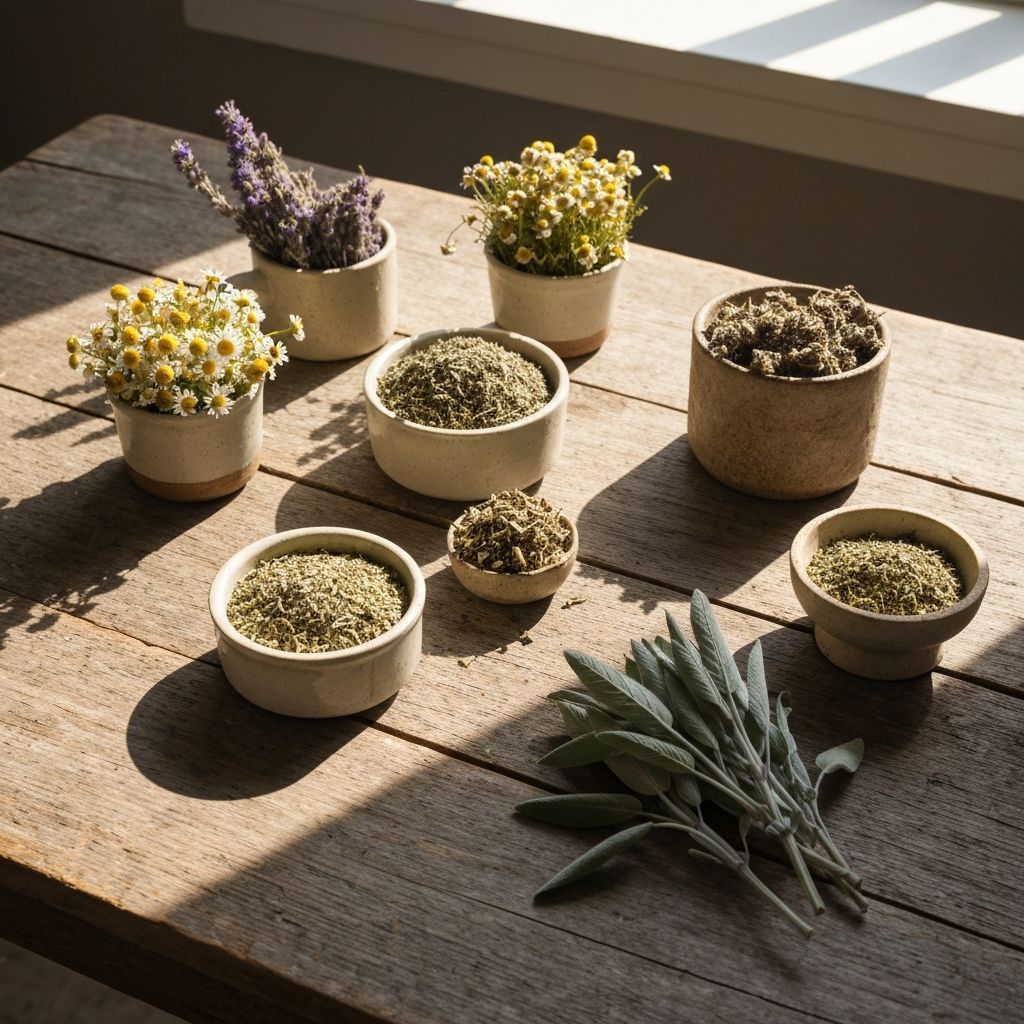 Traditionelle europäische Kräuter